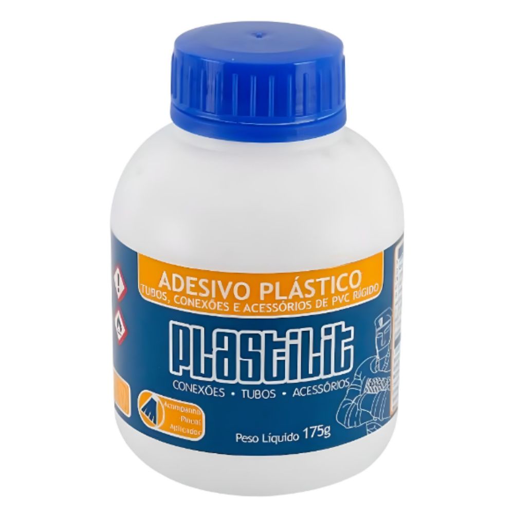Adesivo Plástico para PVC Pote com 175g-PLASTILIT