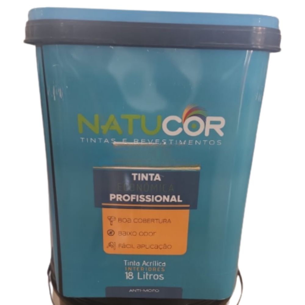 Tinta Fosco Areia 18L Profissional BD Economico-NATUCOR