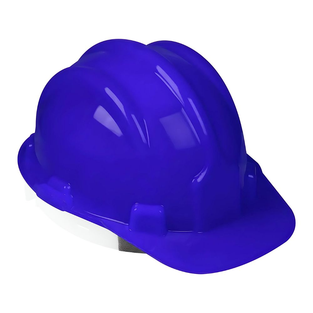Capacete Construção Com Carneira Azul C/Inmetro-WORKER